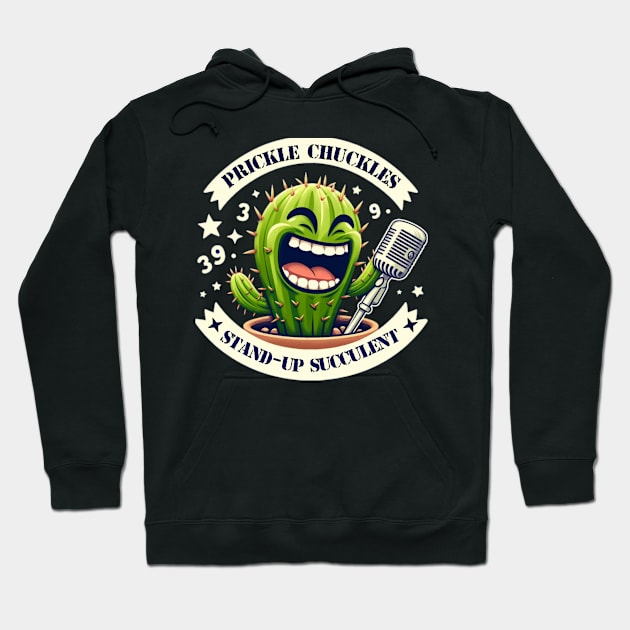 cactus singer Hoodie by AOAOCreation